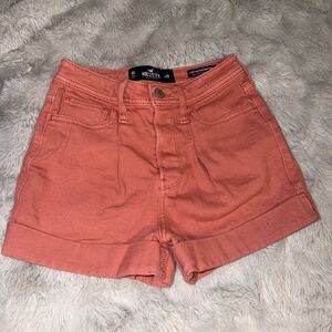 Hollister Women's Coral Jean Shorts